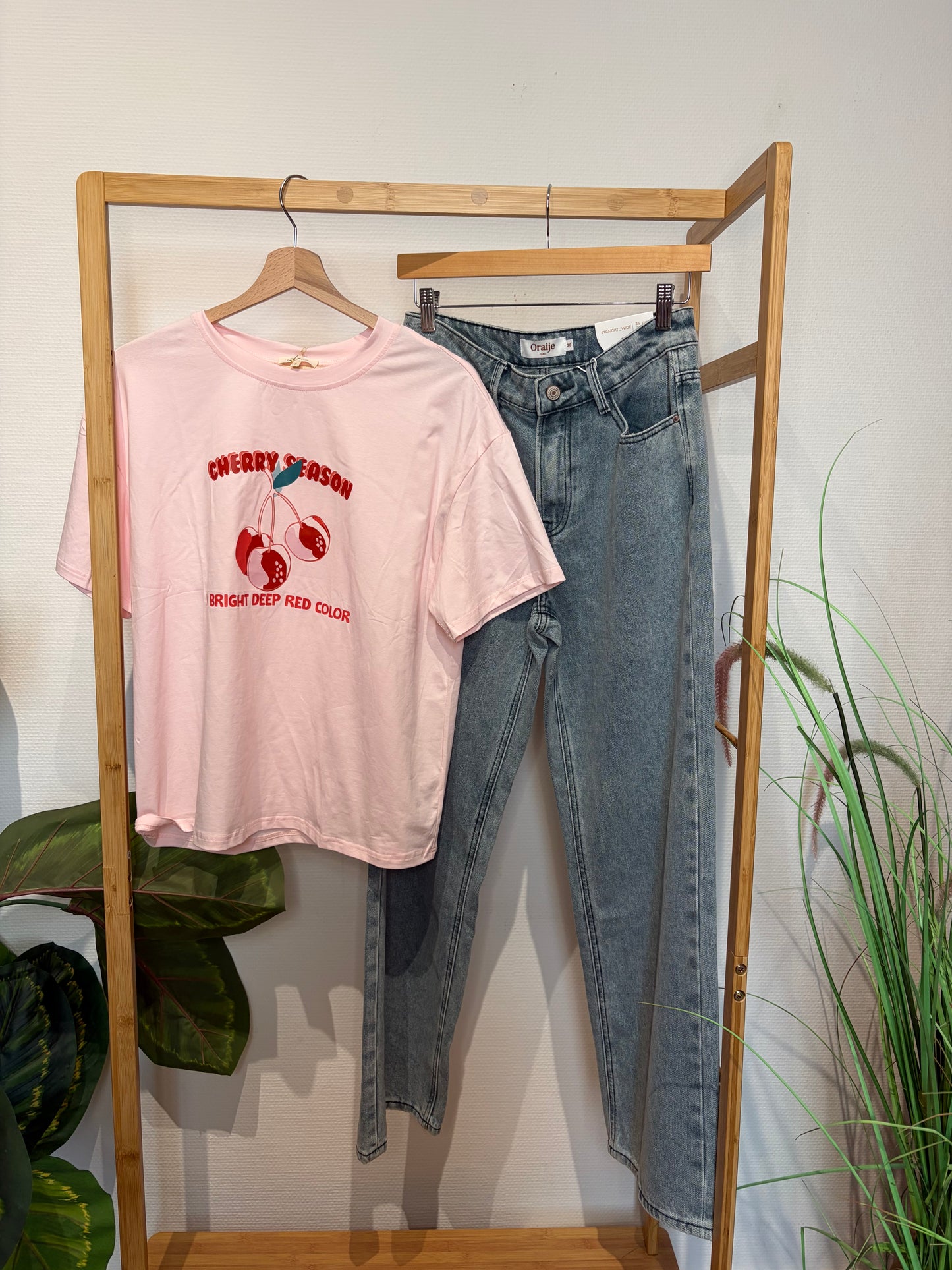 T-shirt cerises