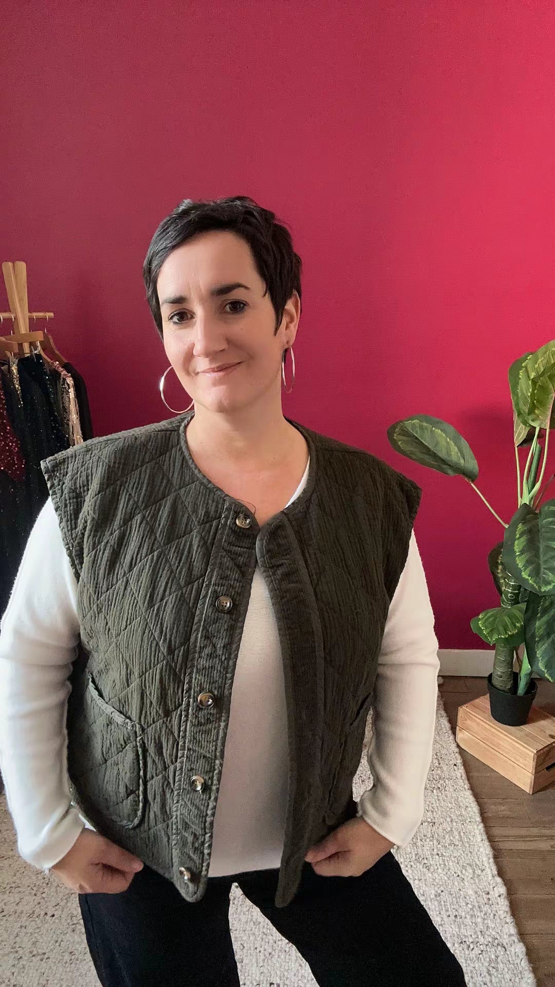 Gilet sans manche Oriane