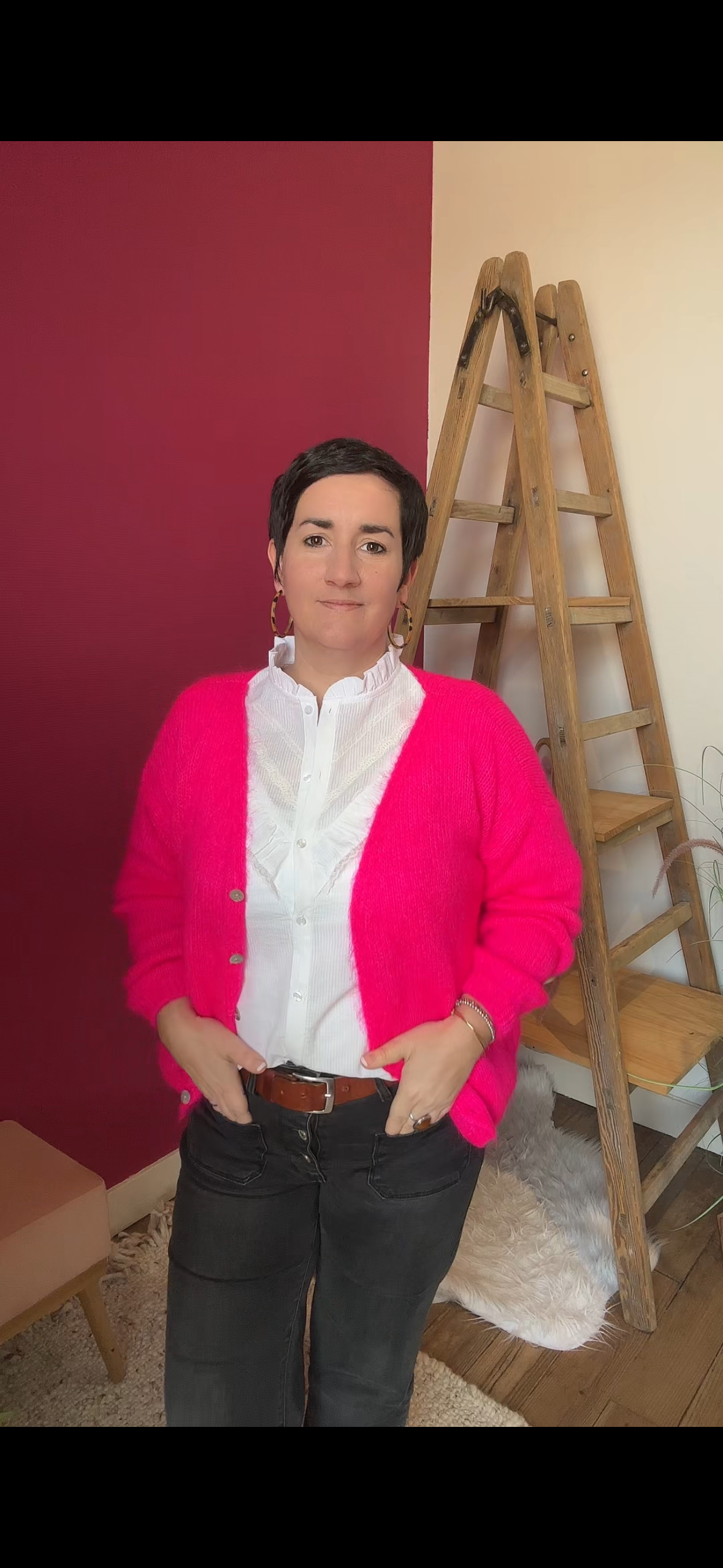 Gilet Mohair Daphné