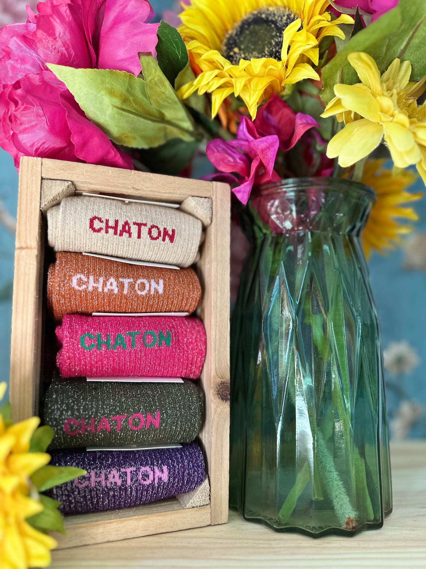 Chaussettes paillettes