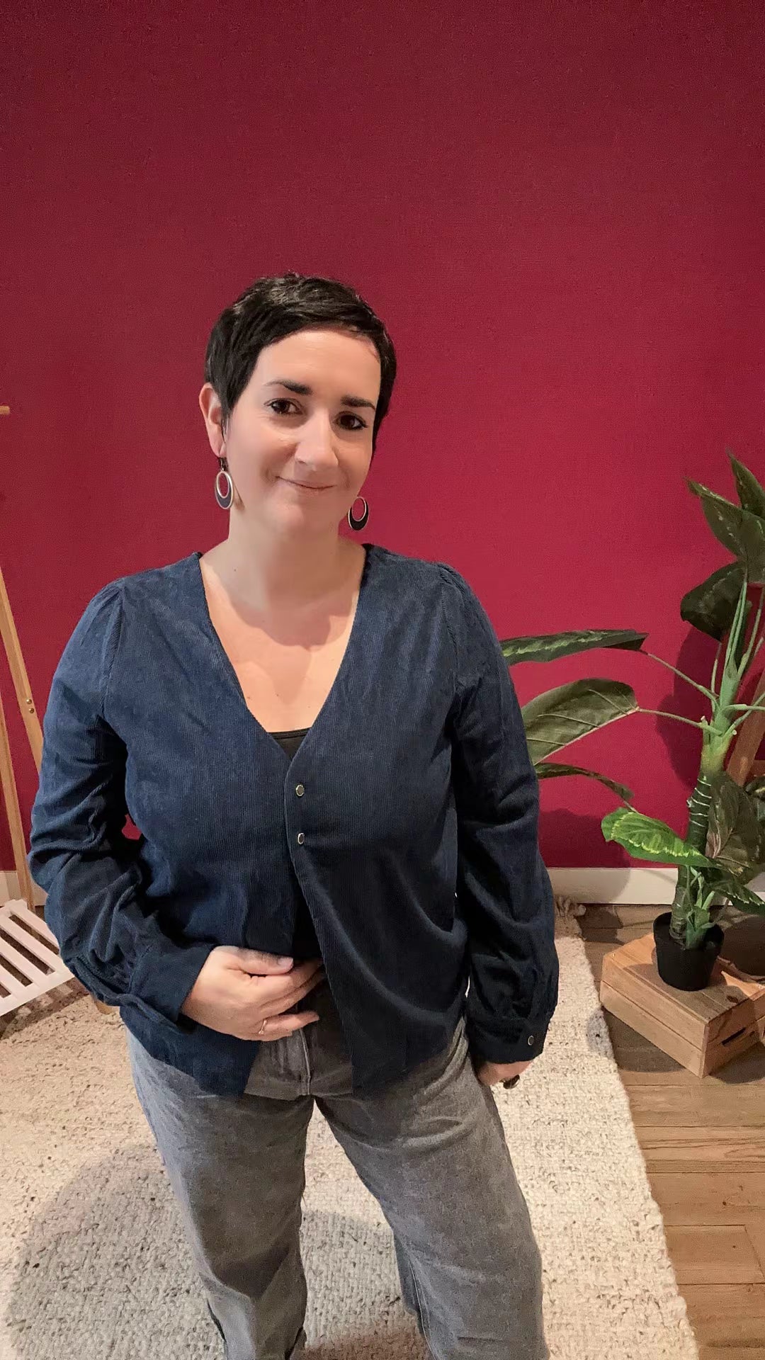 Blouse réversible
