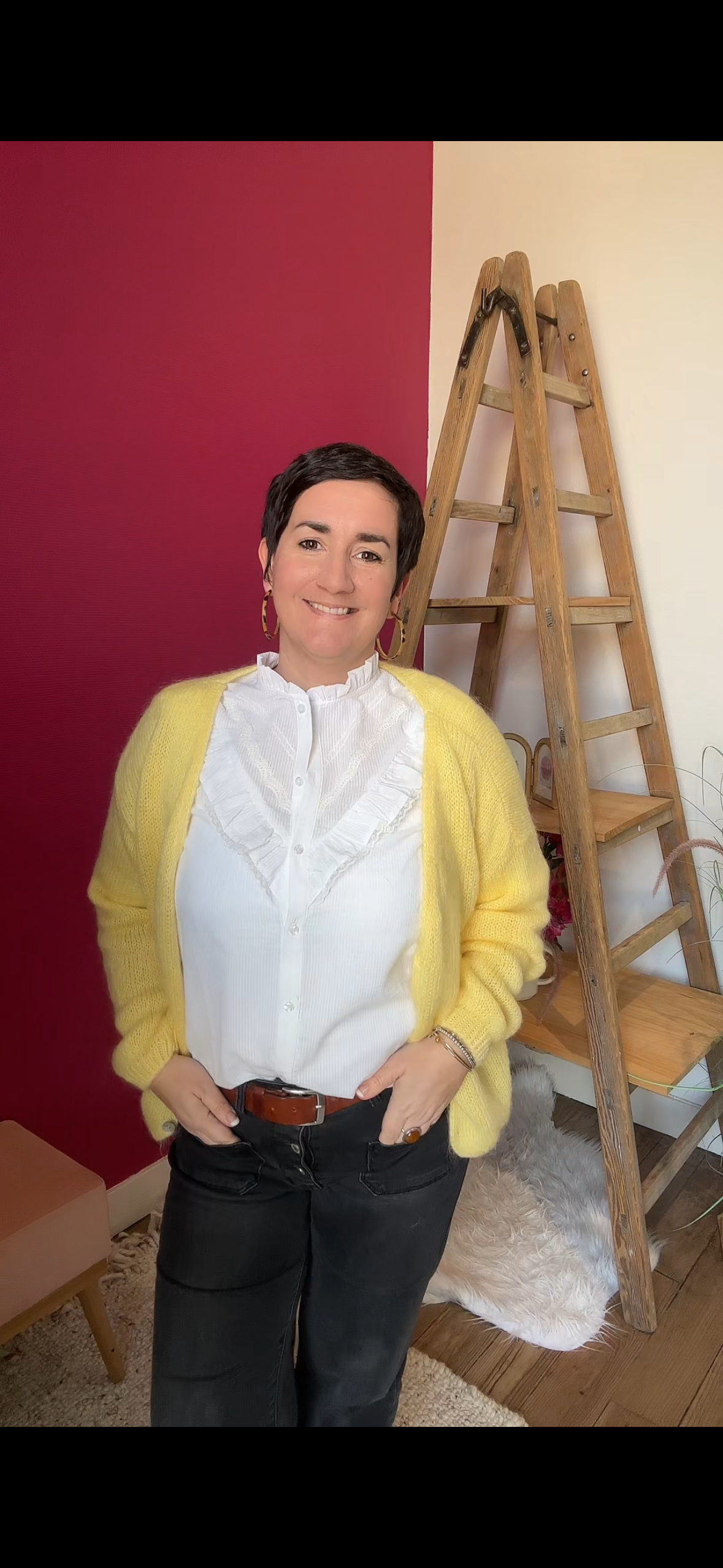 Gilet Mohair Daphné