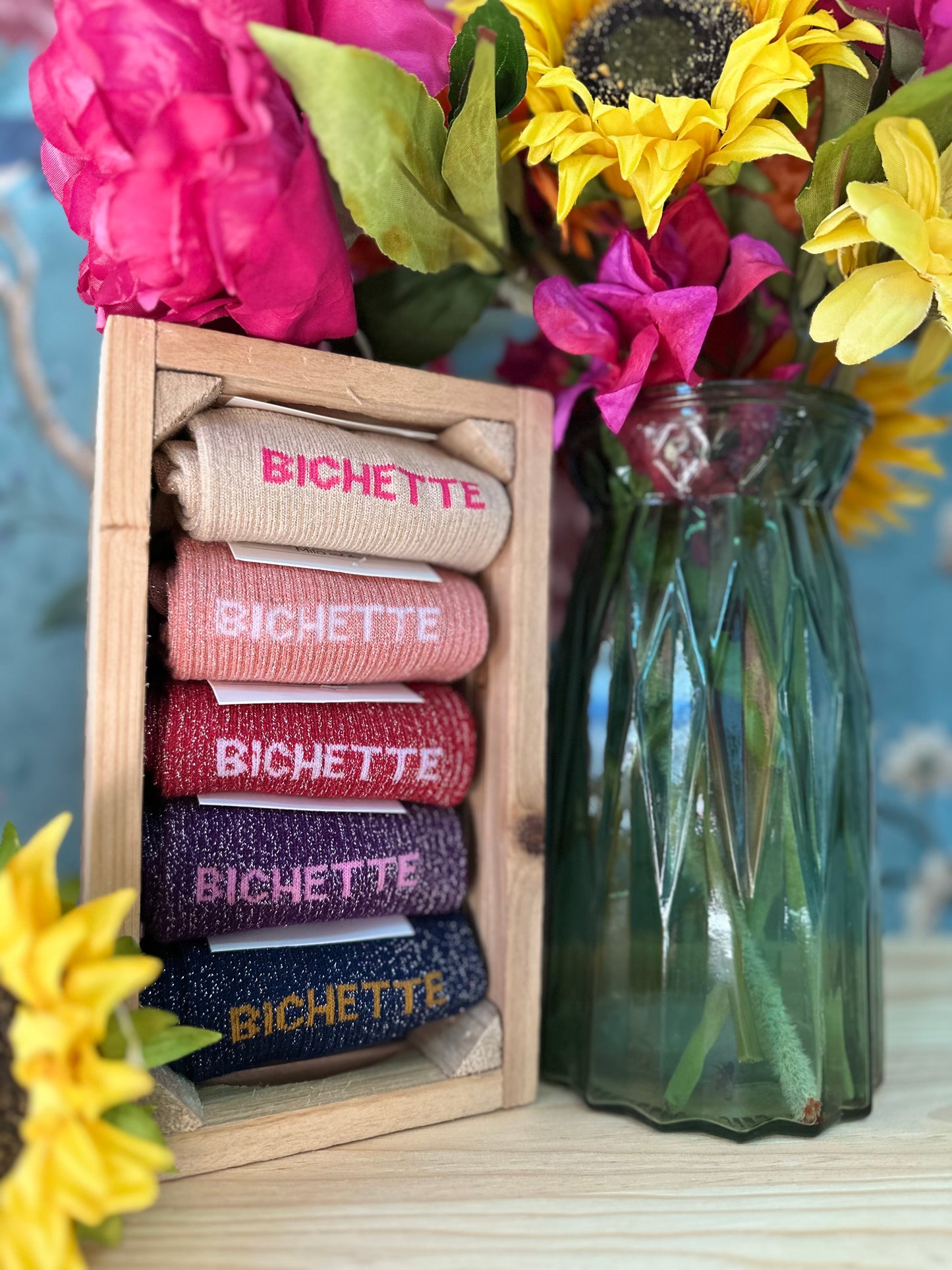 Chaussettes paillettes