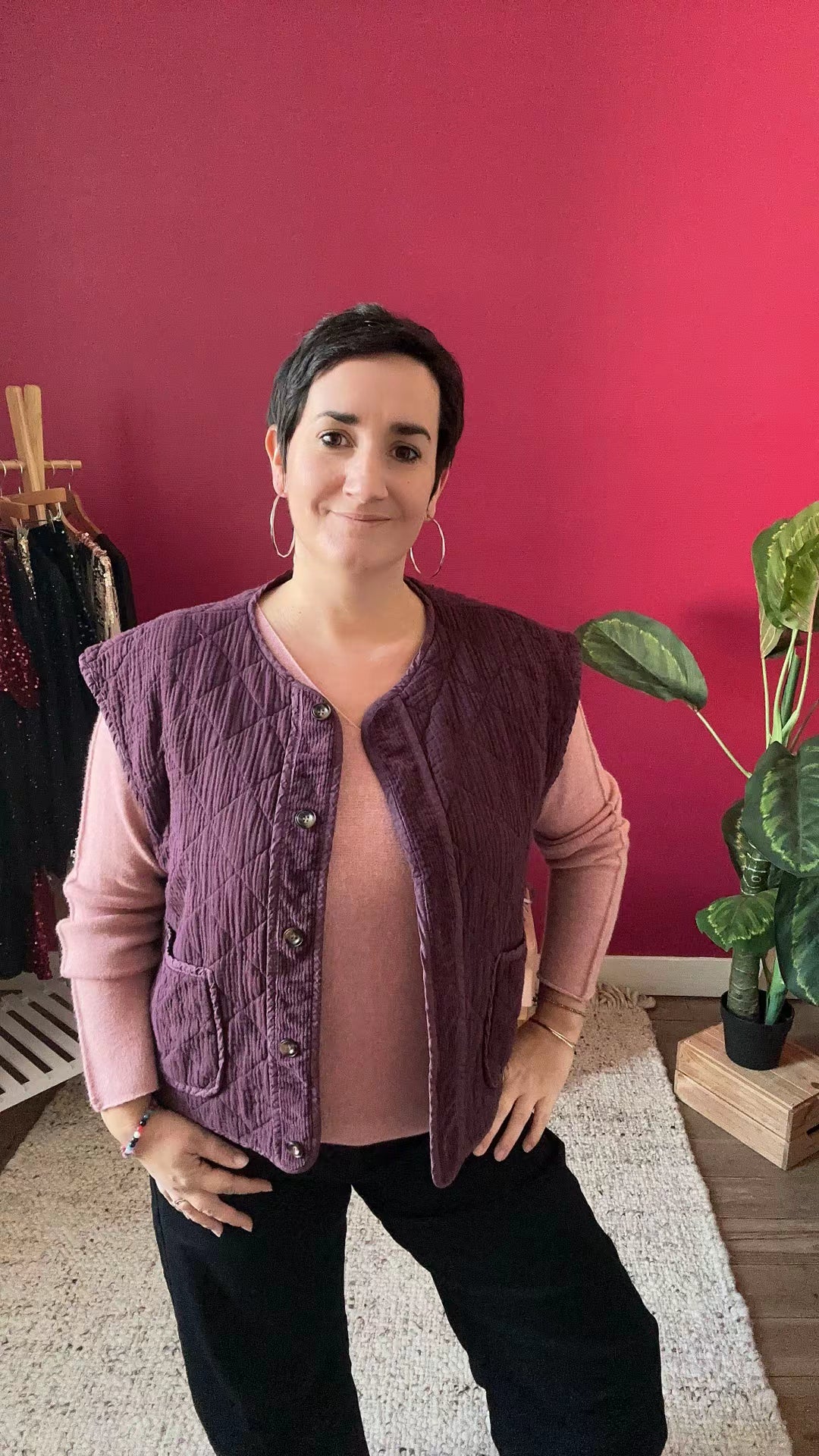 Gilet sans manche Oriane