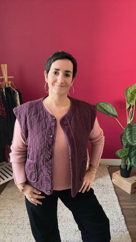 Gilet sans manche Oriane