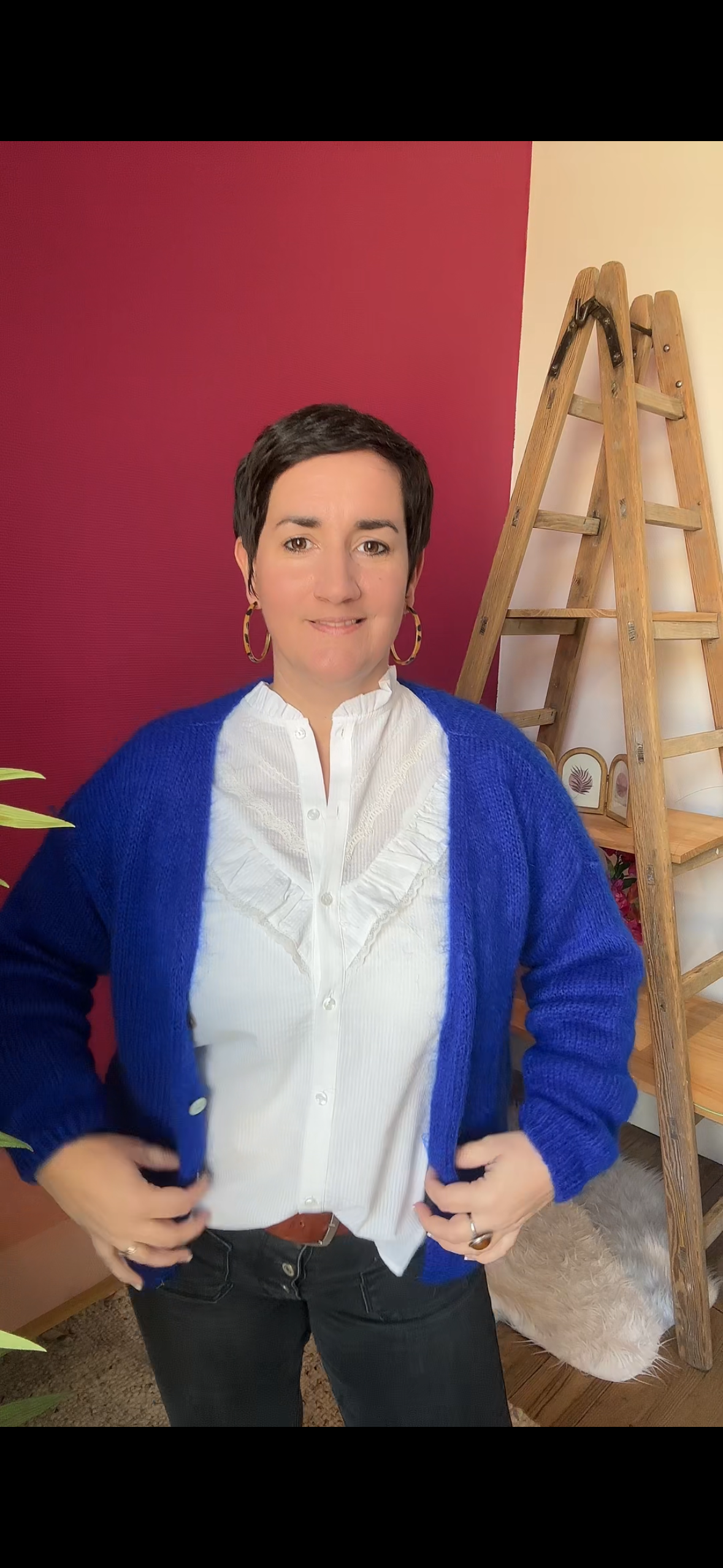 Gilet Mohair Daphné