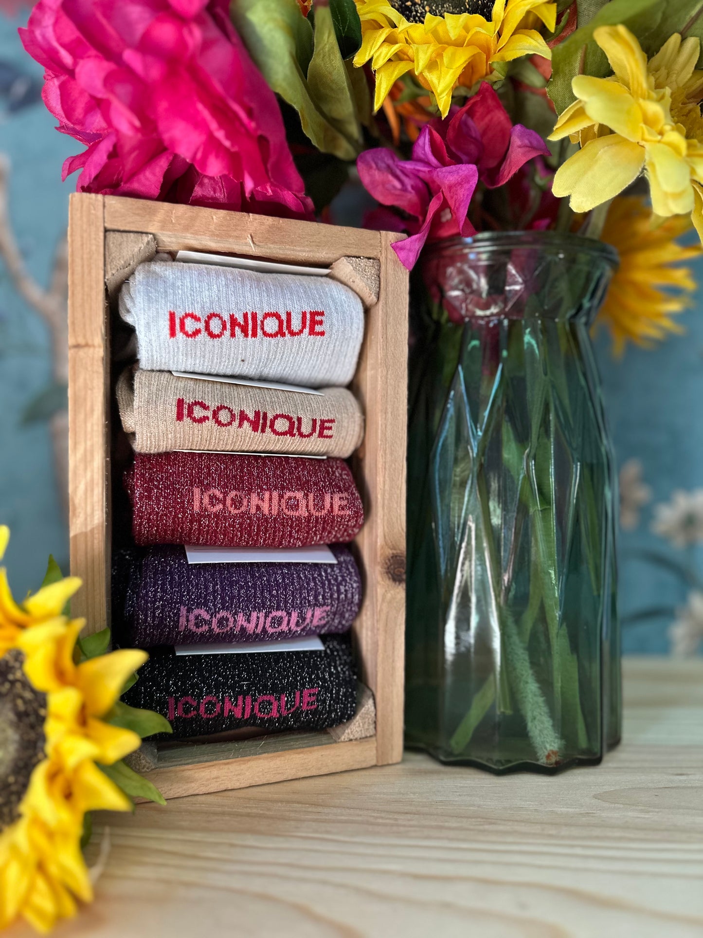 Chaussettes paillettes