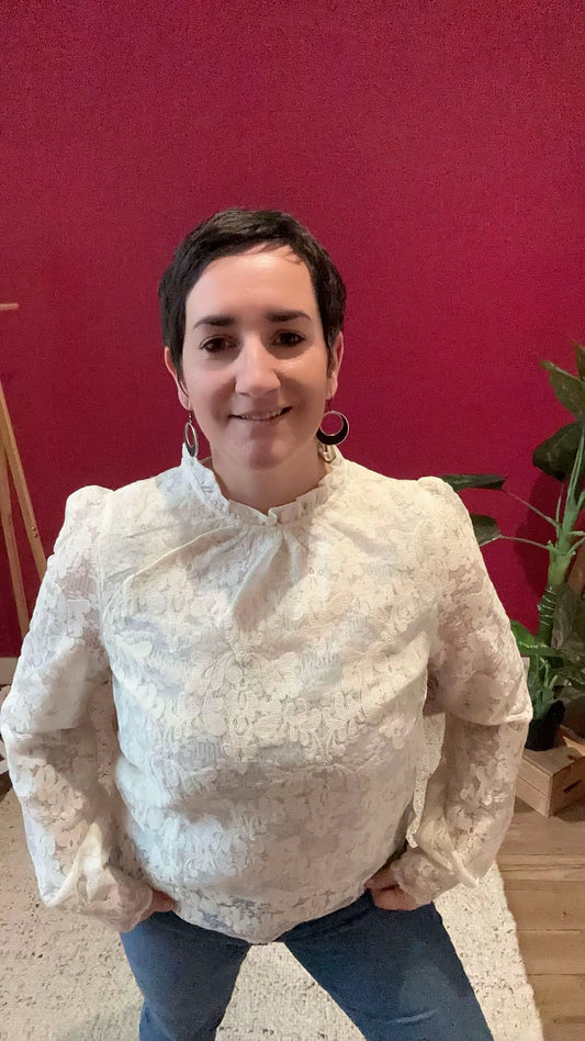Blouse dentelle