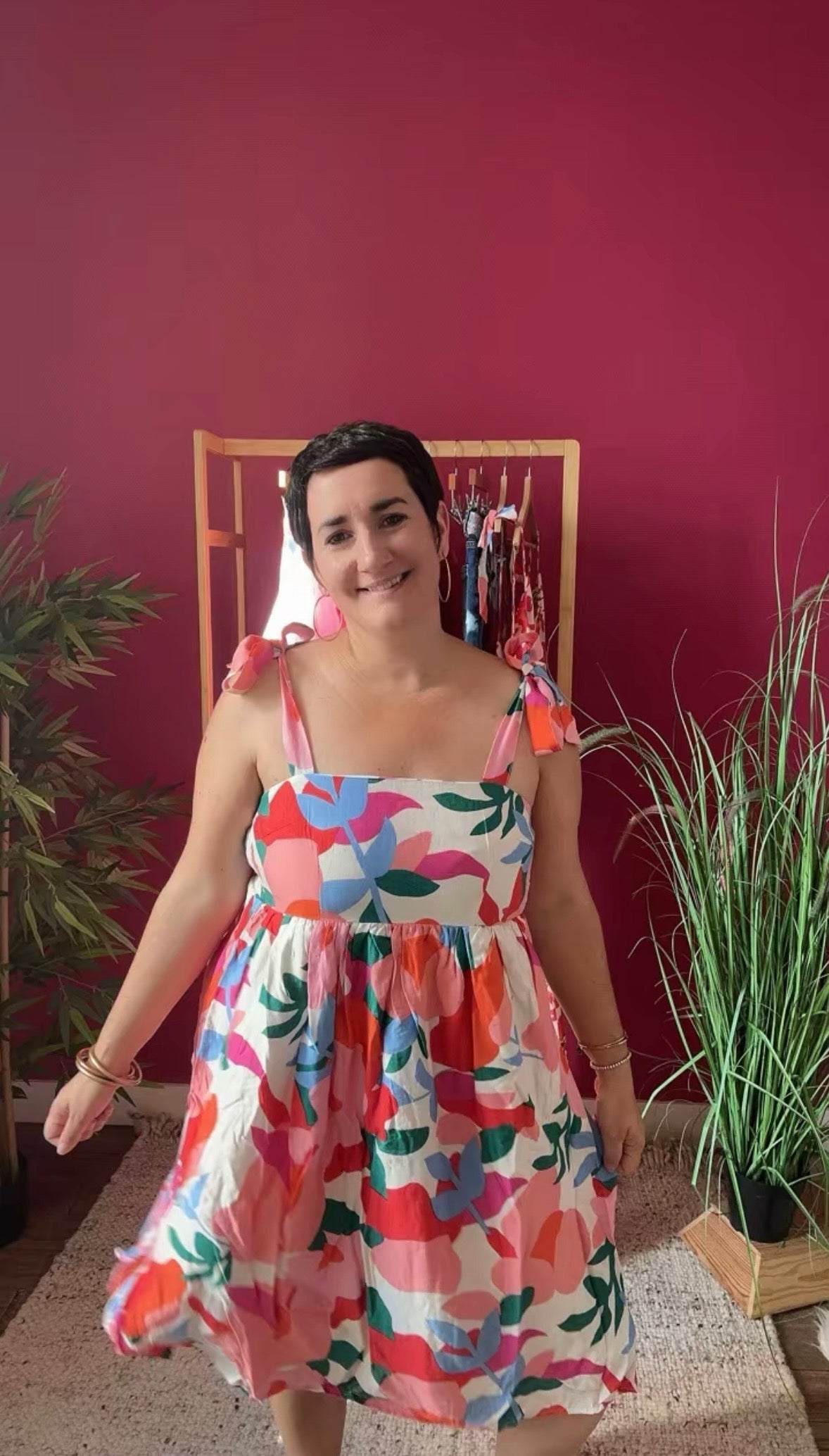 Robe Luiza sur cintre