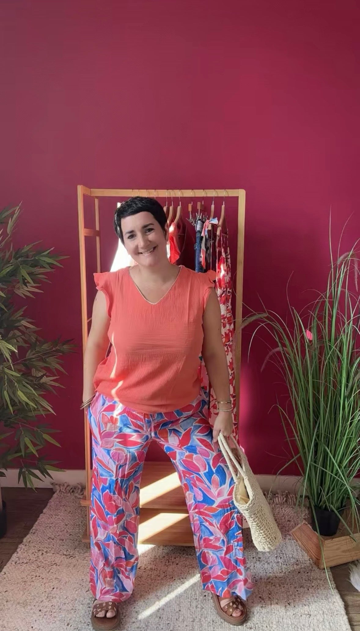 Pantalon Sun Fleuri