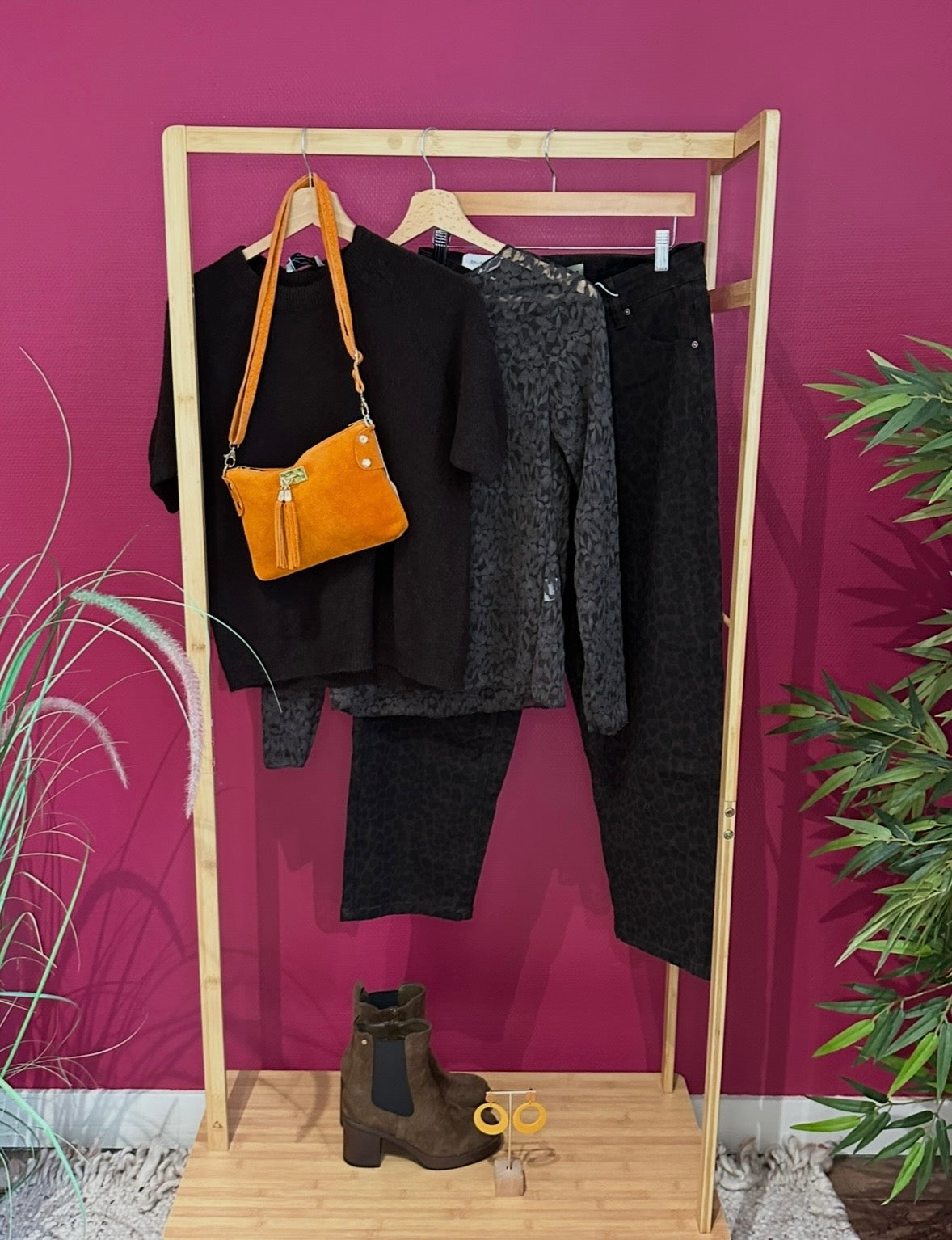 Pantalon Lisa léopard – Coupe balloon