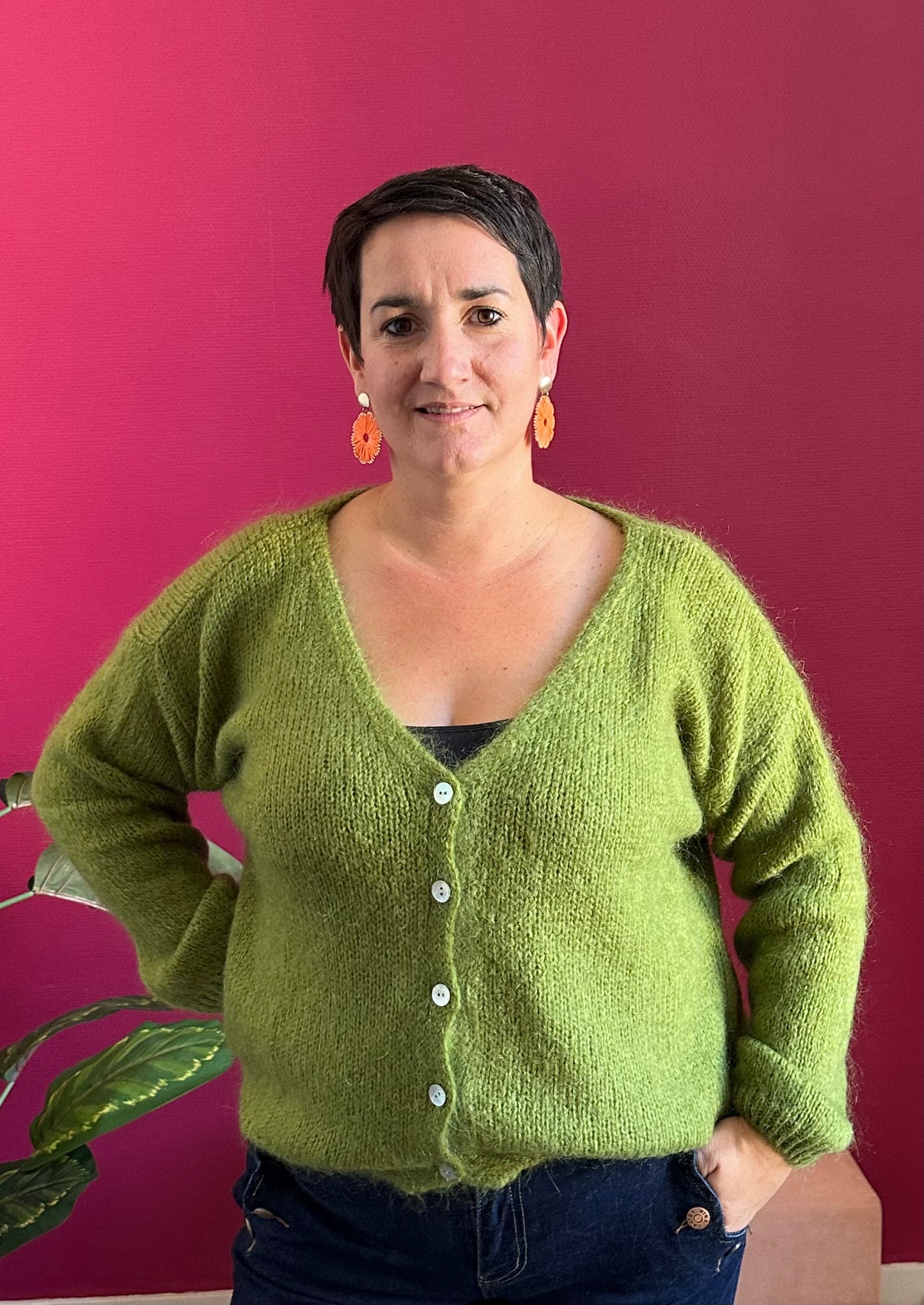 Gilet Mohair Daphné