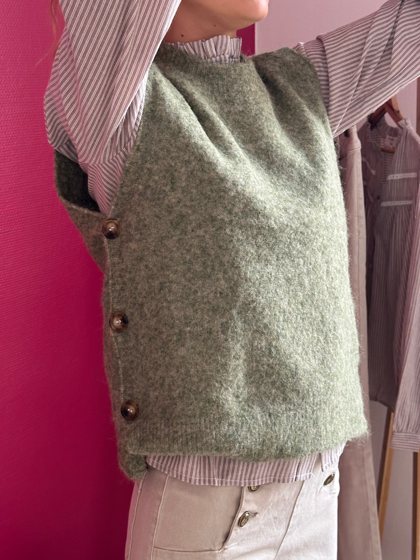 Pull sans manche - Sam