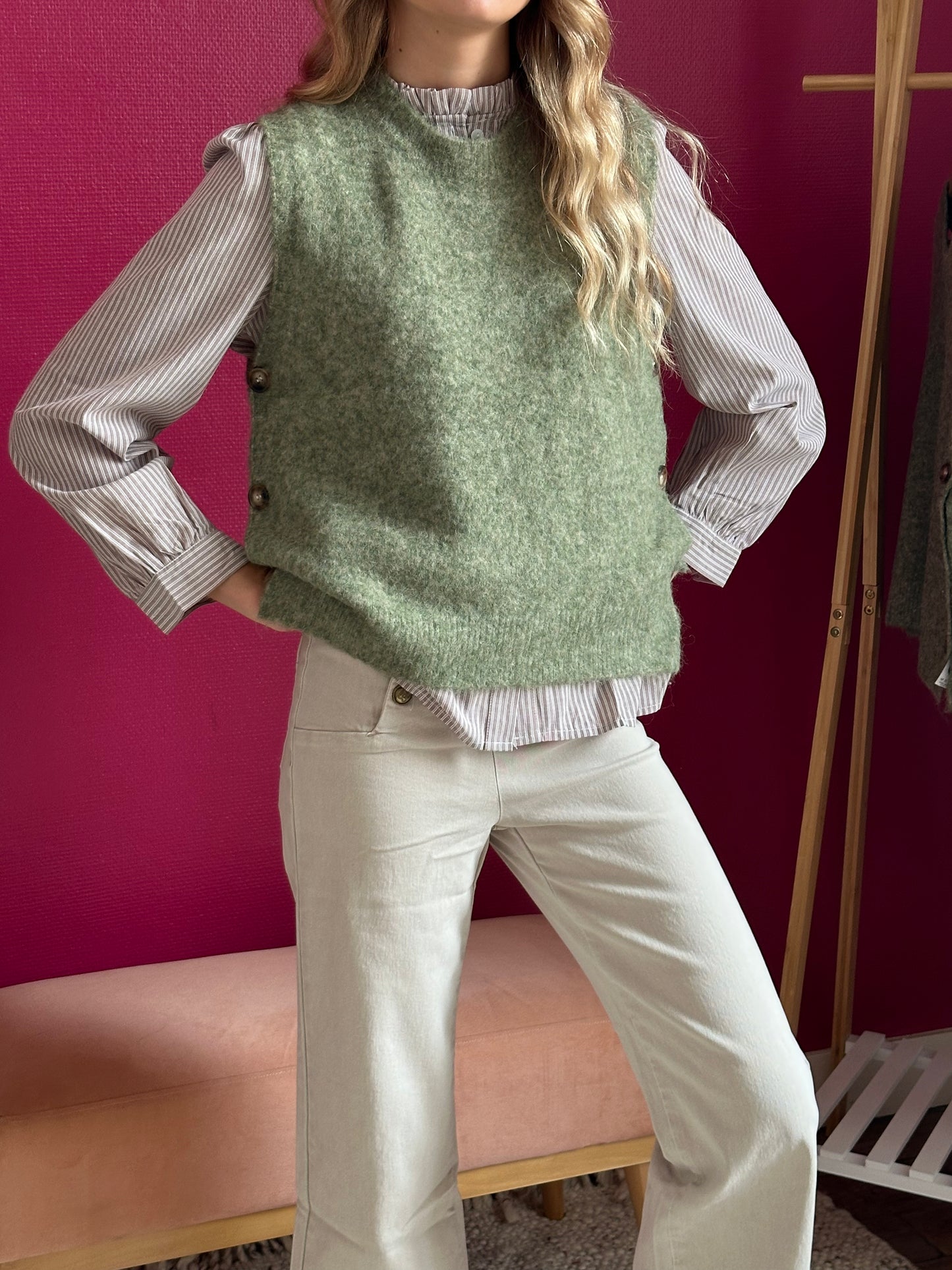 Pull sans manche - Sam