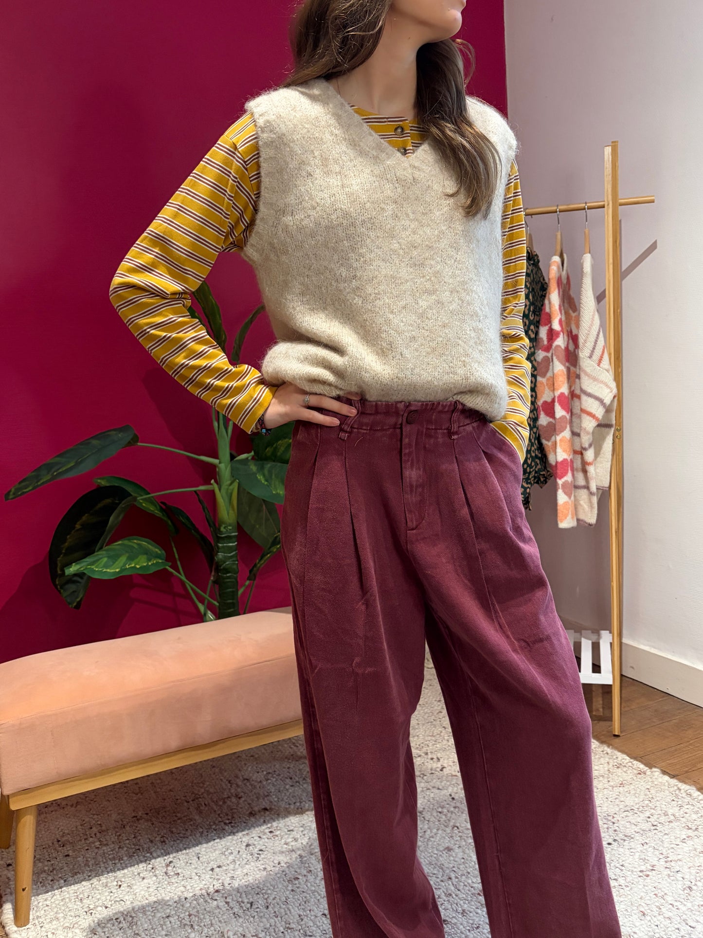 Pantalon Rosa