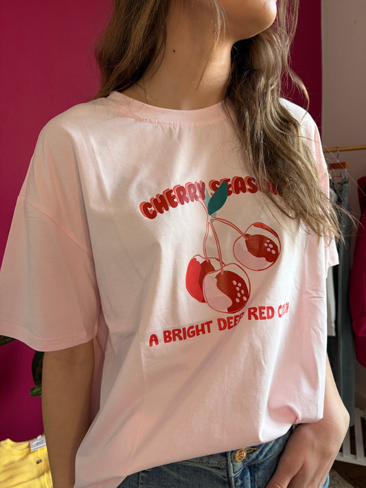 T-shirt cerises