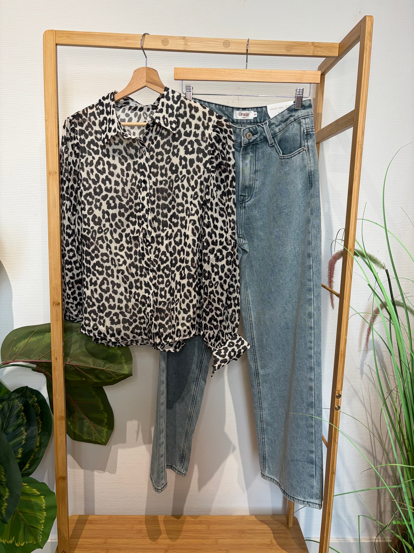 Chemise Sophie imprimé léopard