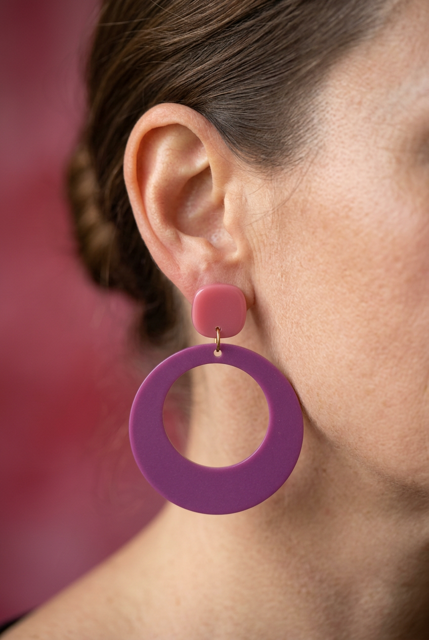 Boucles d'oreilles Les Pop's Étoilés