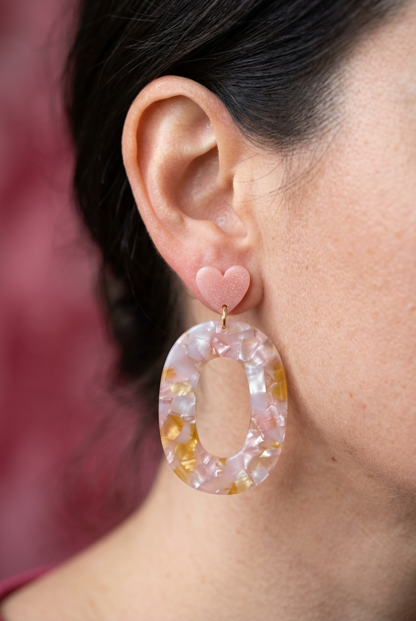 Boucles d'oreilles Les Pop's Étoilés