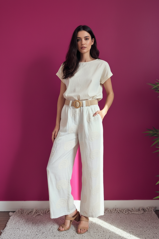 Pantalon Rivage écru