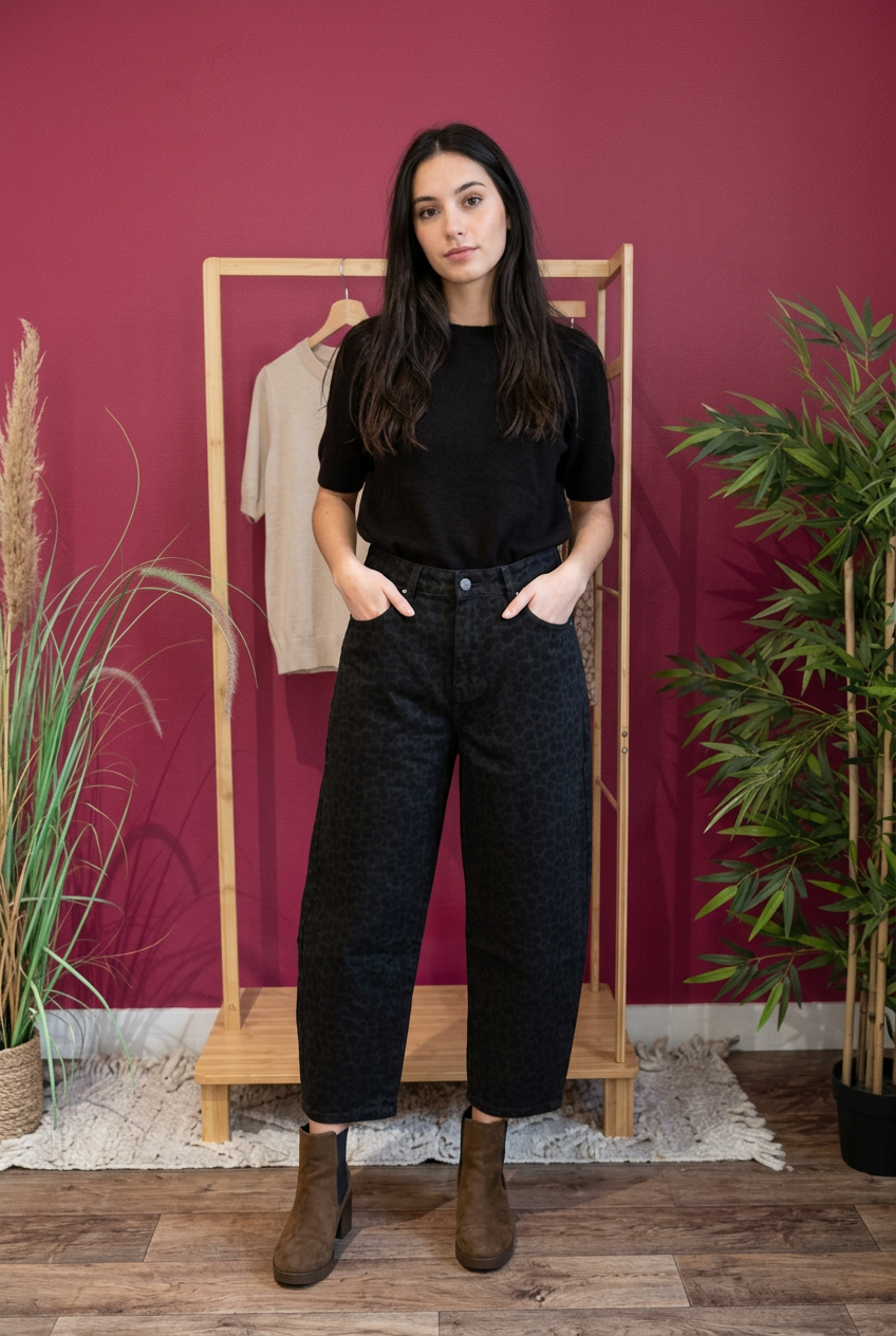 Photo portée du pantalon Lisa