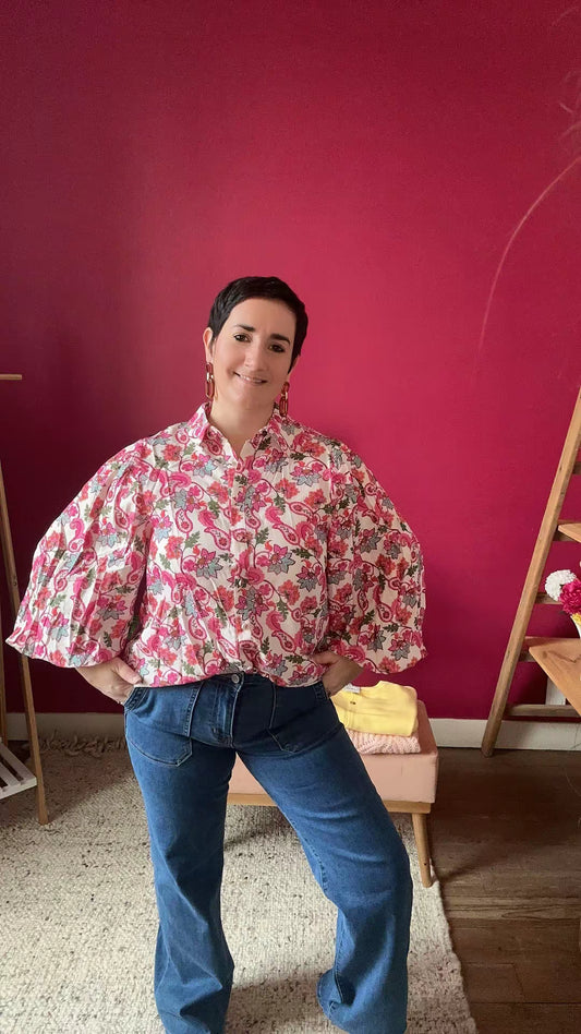 Chemise imprimé cachemire